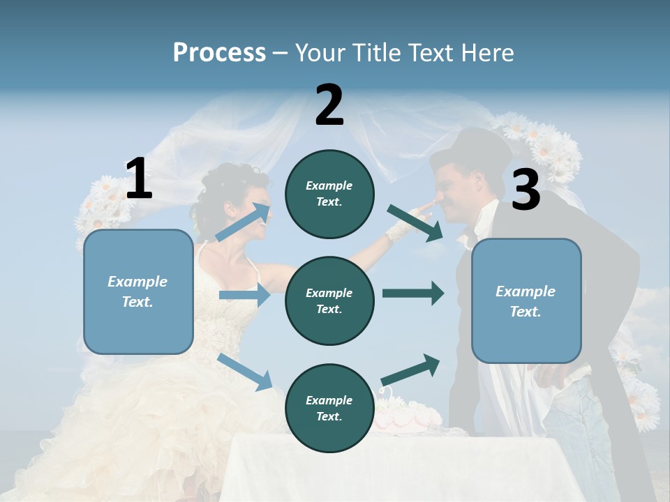 Floral Cheerful Putting PowerPoint Template