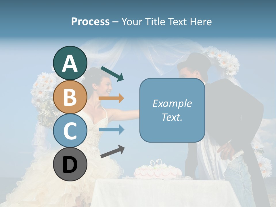Floral Cheerful Putting PowerPoint Template