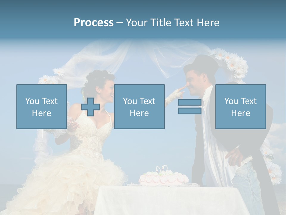 Floral Cheerful Putting PowerPoint Template