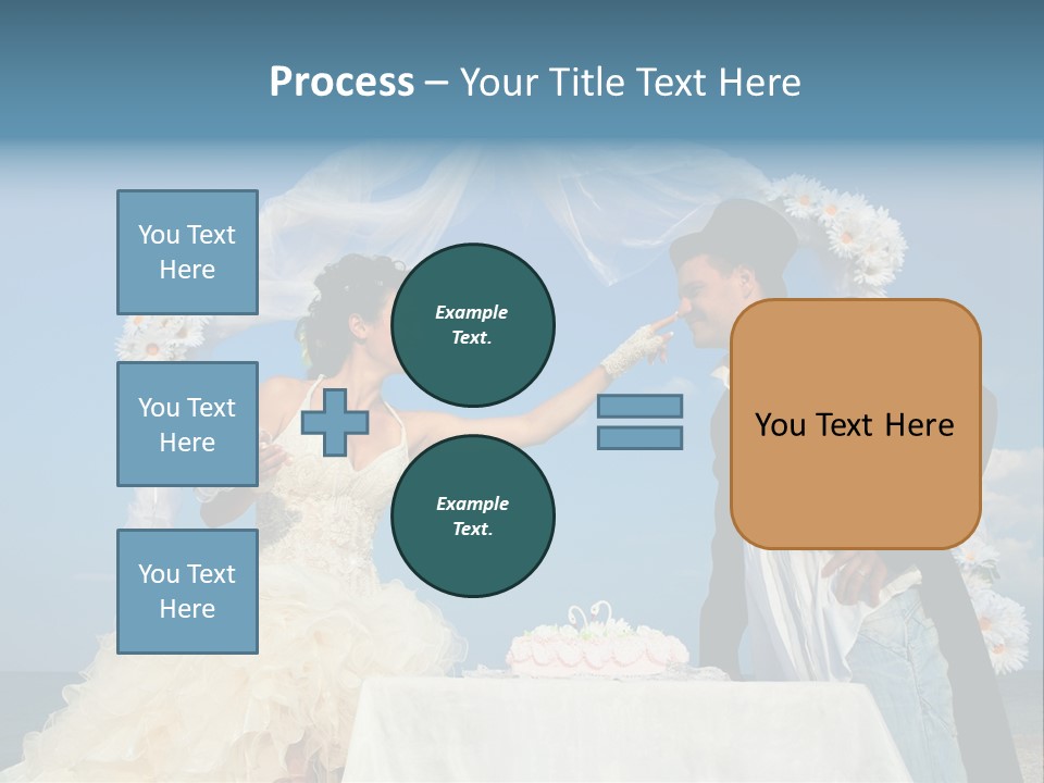 Floral Cheerful Putting PowerPoint Template