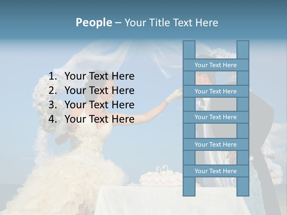 Floral Cheerful Putting PowerPoint Template