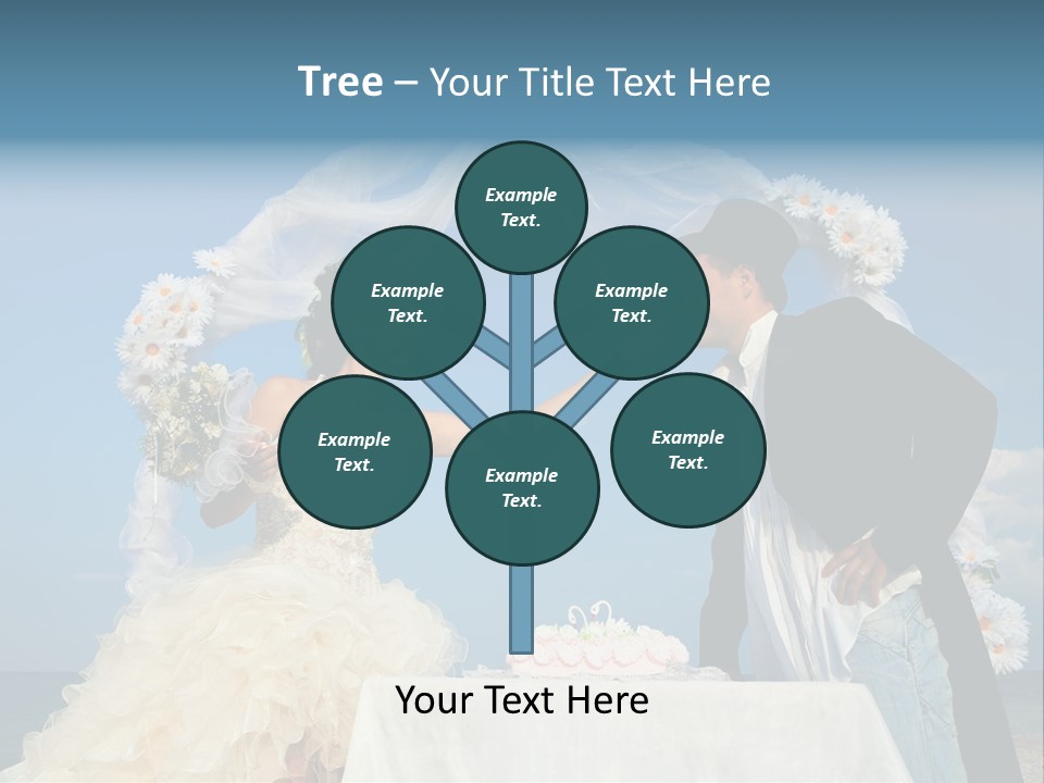 Floral Cheerful Putting PowerPoint Template