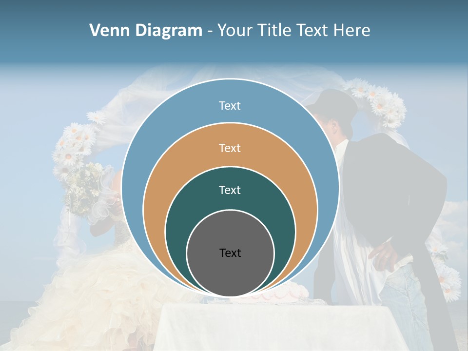 Floral Cheerful Putting PowerPoint Template