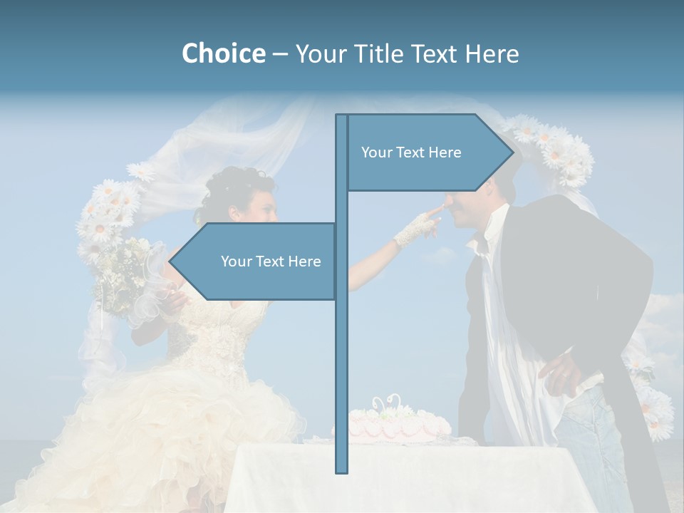 Floral Cheerful Putting PowerPoint Template