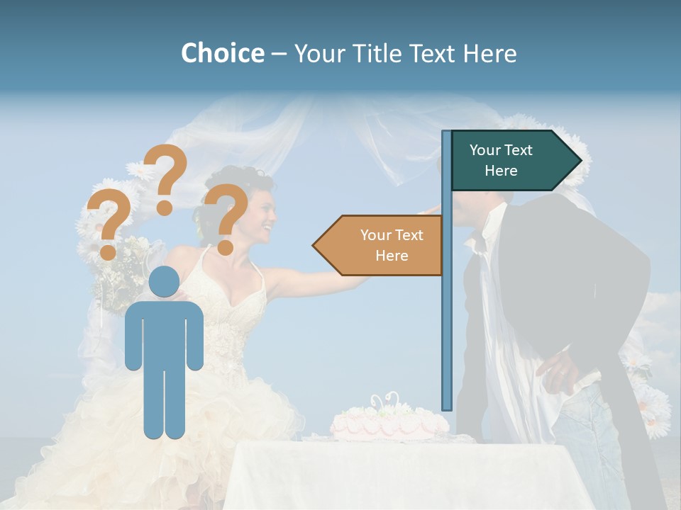 Floral Cheerful Putting PowerPoint Template