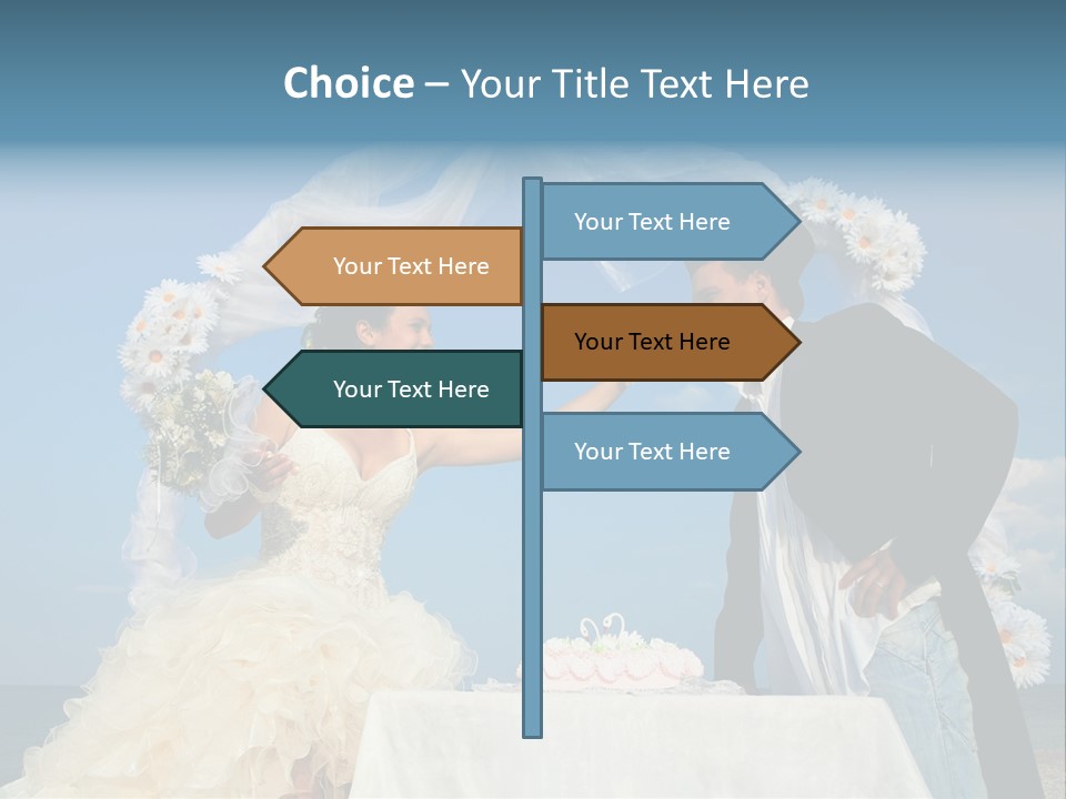 Floral Cheerful Putting PowerPoint Template