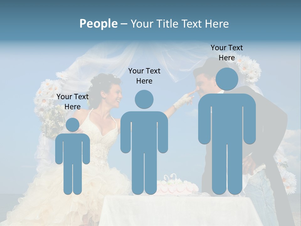 Floral Cheerful Putting PowerPoint Template