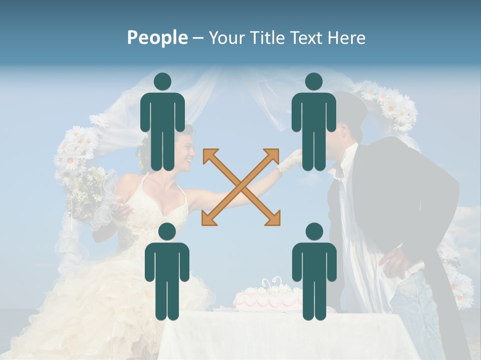 Floral Cheerful Putting PowerPoint Template