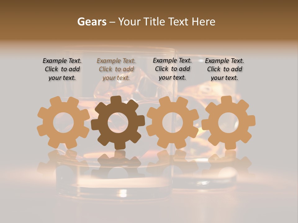 Yellow Beverage Drink PowerPoint Template