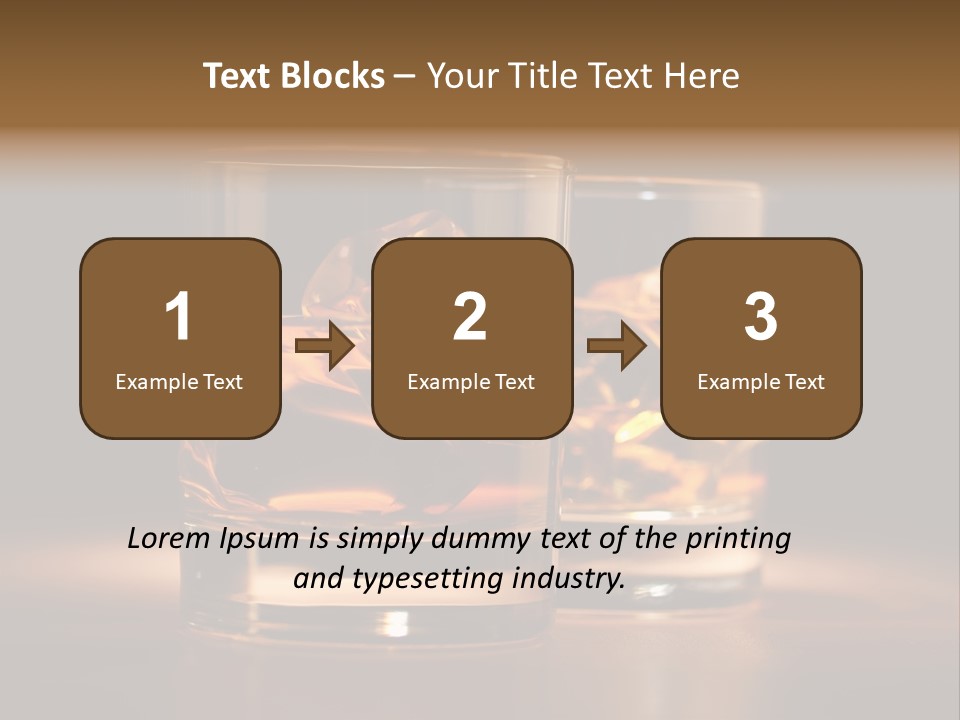 Yellow Beverage Drink PowerPoint Template