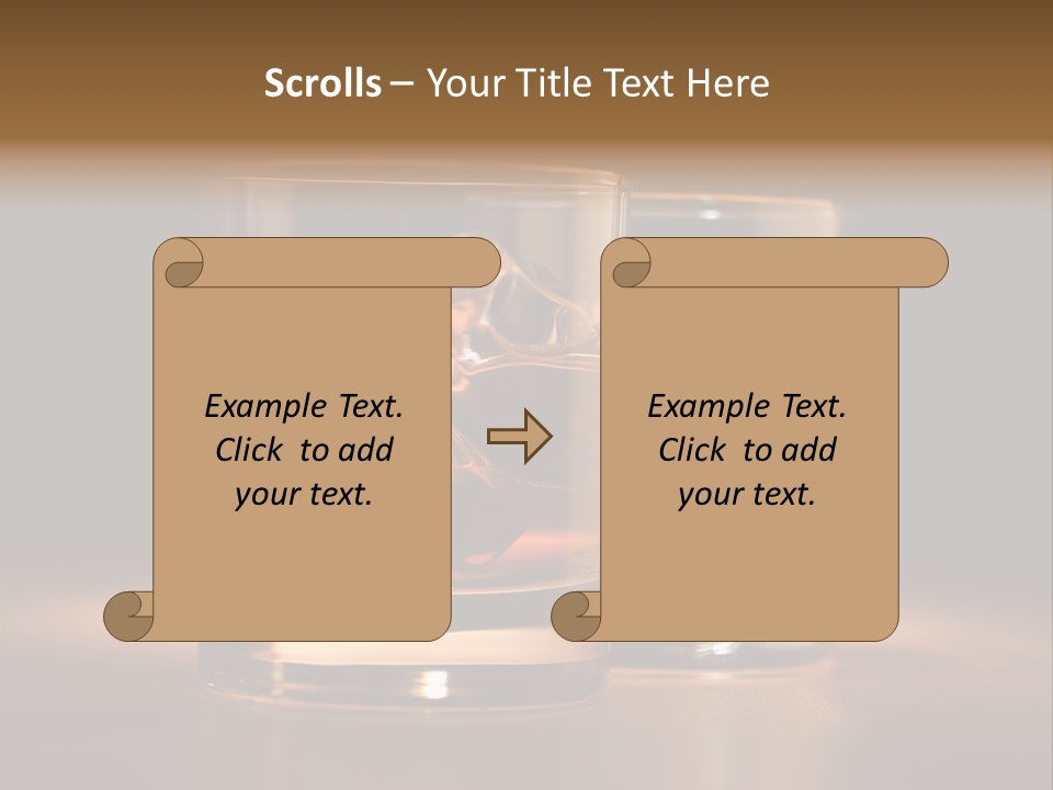 Yellow Beverage Drink PowerPoint Template