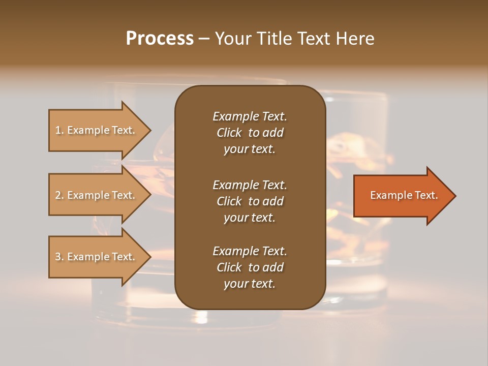 Yellow Beverage Drink PowerPoint Template