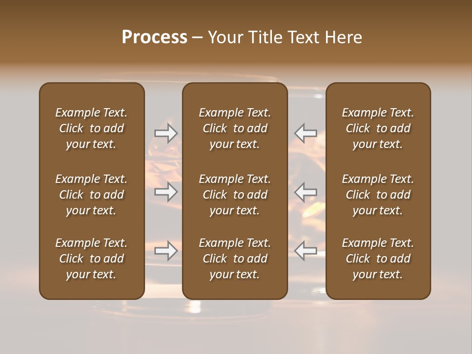 Yellow Beverage Drink PowerPoint Template