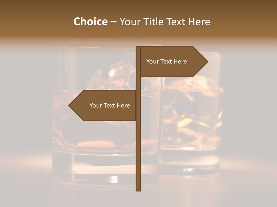 Yellow Beverage Drink PowerPoint Template