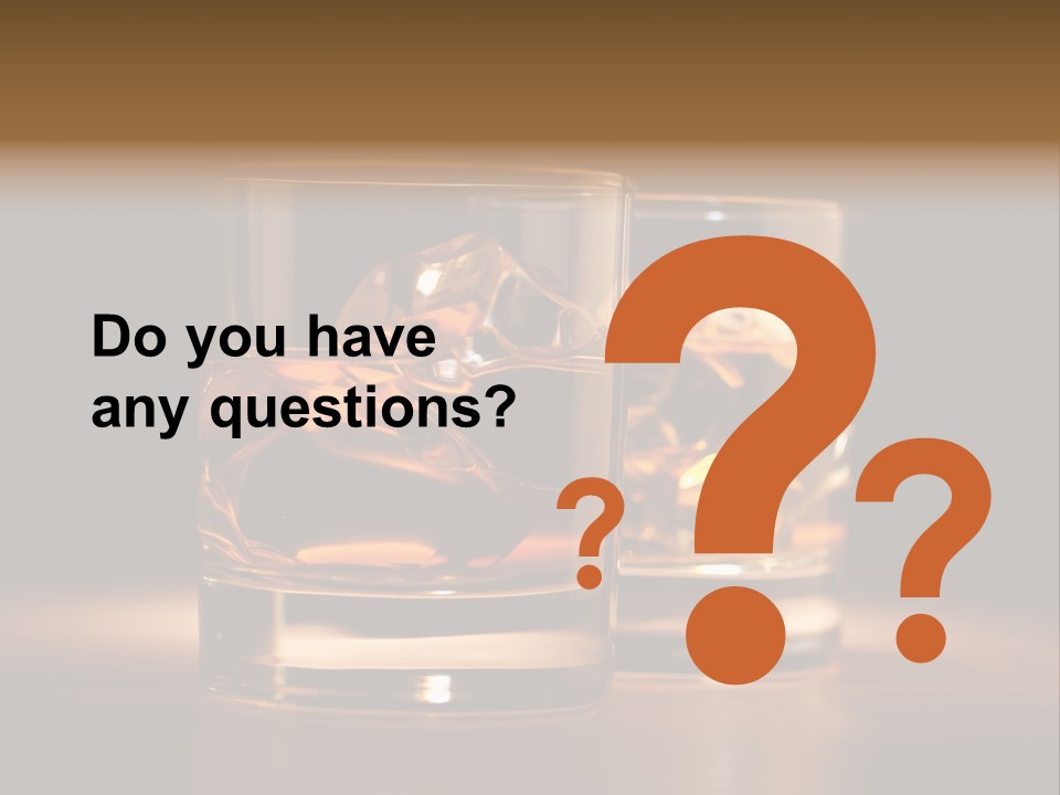 Yellow Beverage Drink PowerPoint Template