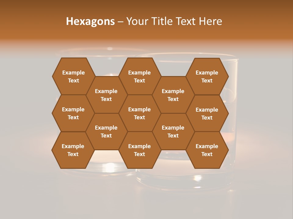 Water Drink Whiskey PowerPoint Template