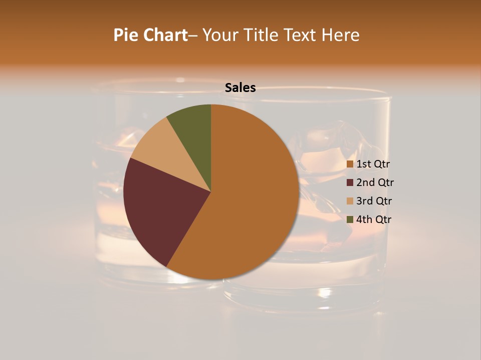 Water Drink Whiskey PowerPoint Template