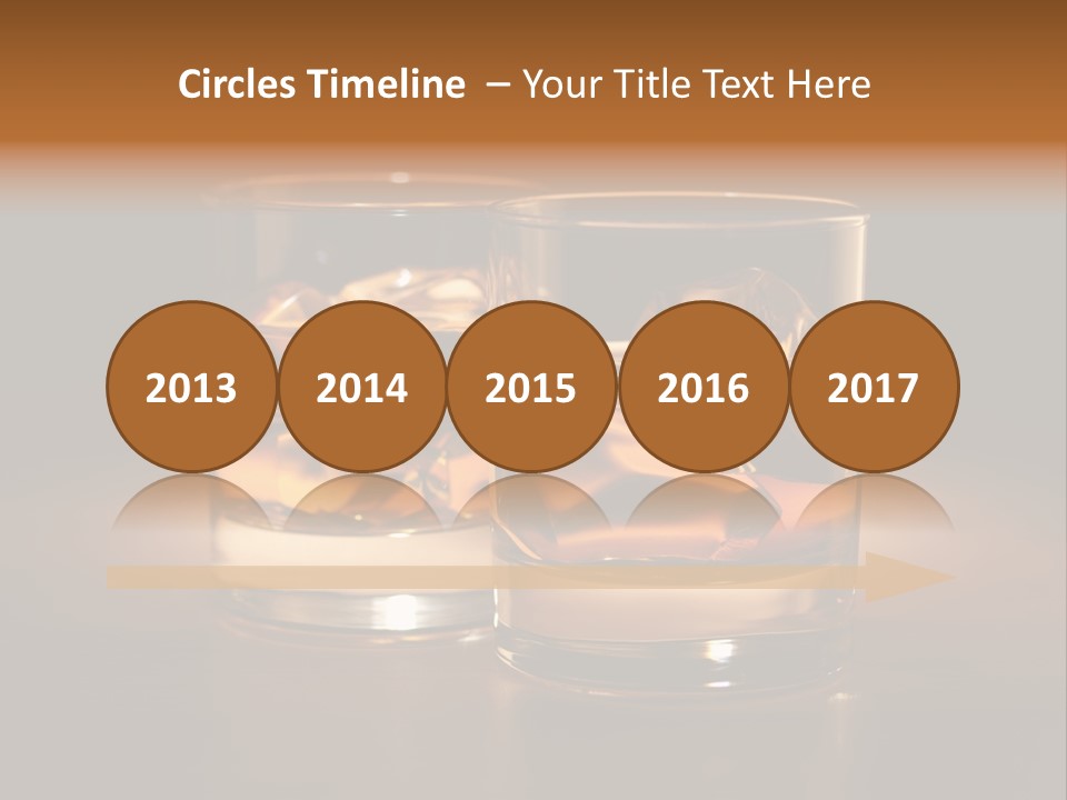 Water Drink Whiskey PowerPoint Template