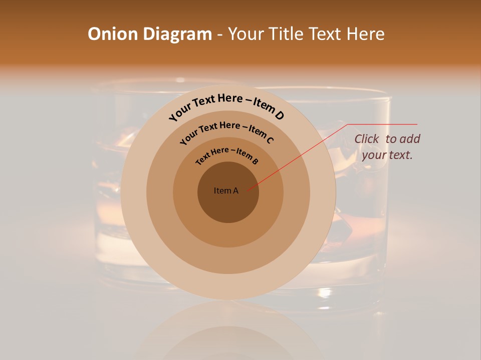 Water Drink Whiskey PowerPoint Template