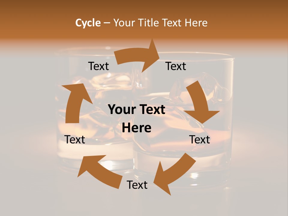 Water Drink Whiskey PowerPoint Template