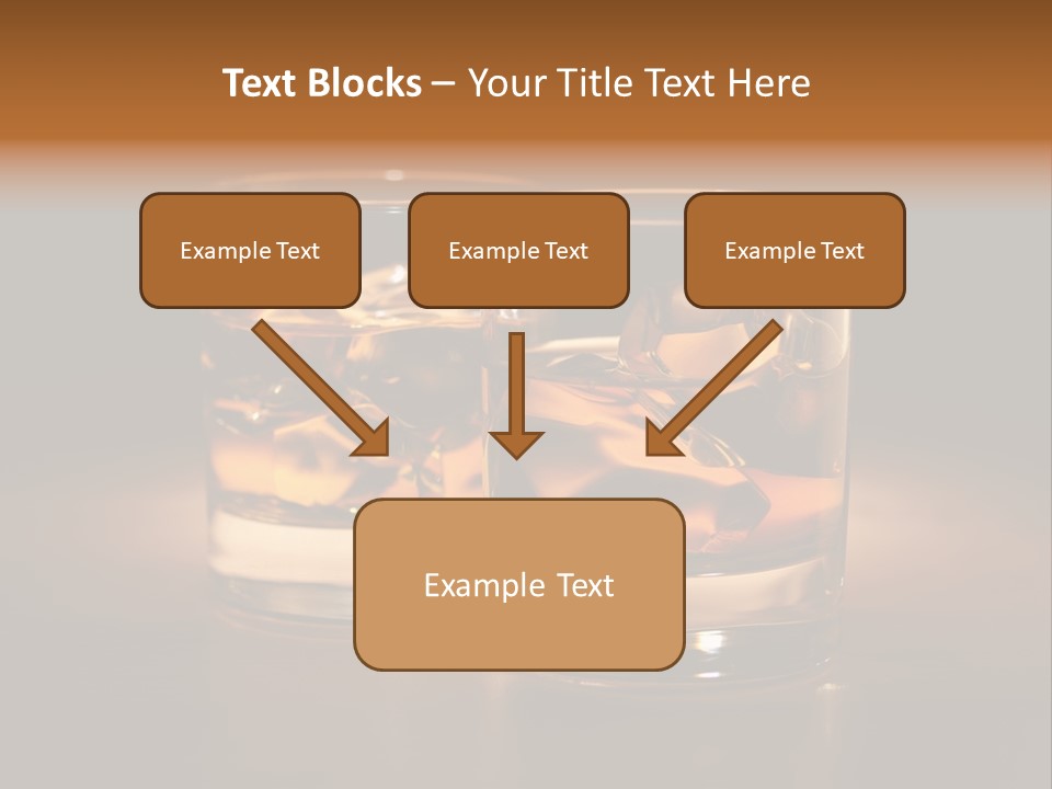 Water Drink Whiskey PowerPoint Template