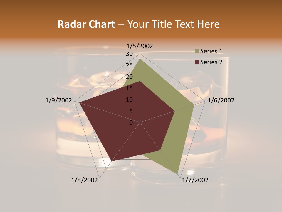 Water Drink Whiskey PowerPoint Template