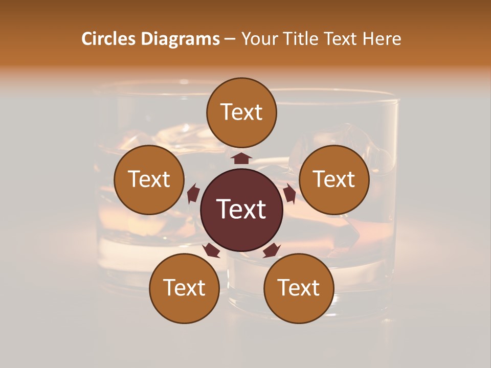 Water Drink Whiskey PowerPoint Template