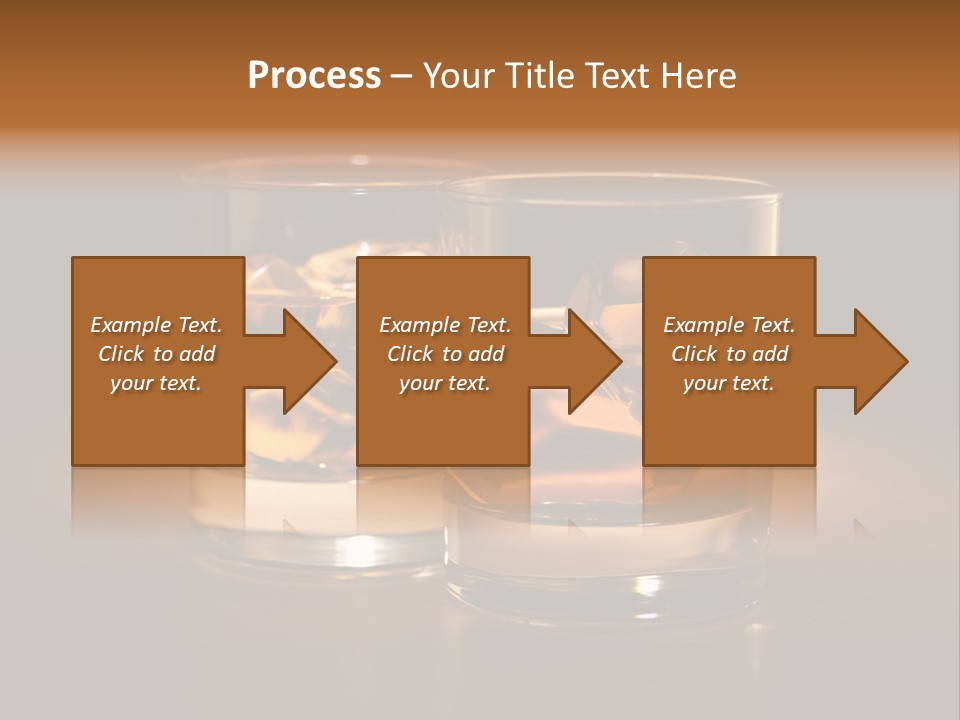 Water Drink Whiskey PowerPoint Template