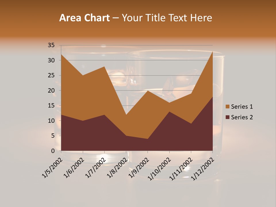 Water Drink Whiskey PowerPoint Template