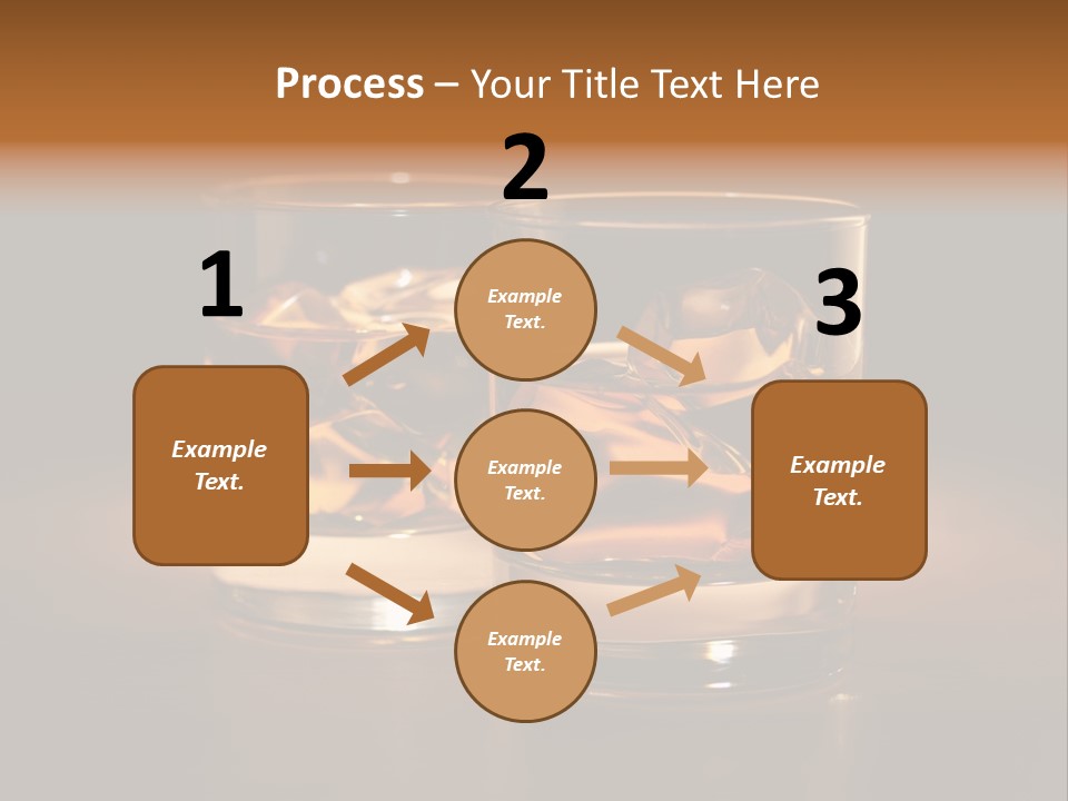 Water Drink Whiskey PowerPoint Template