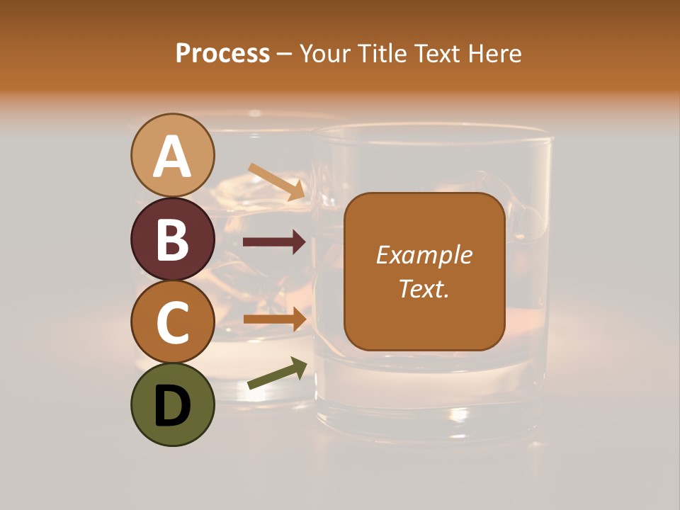 Water Drink Whiskey PowerPoint Template