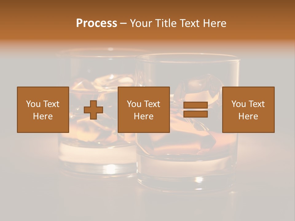 Water Drink Whiskey PowerPoint Template