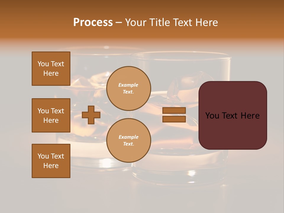 Water Drink Whiskey PowerPoint Template