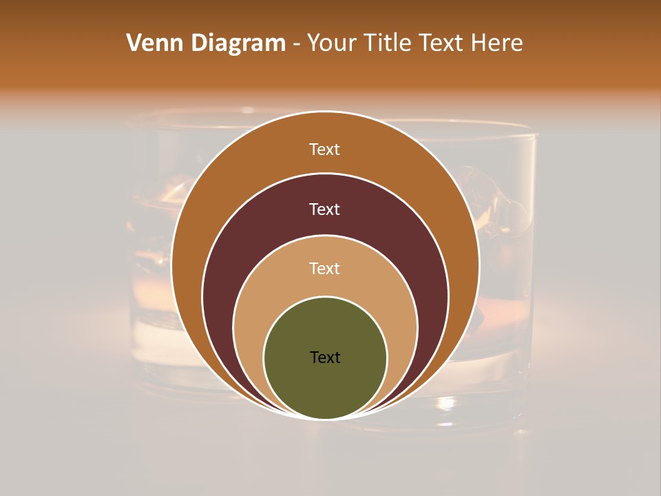 Water Drink Whiskey PowerPoint Template