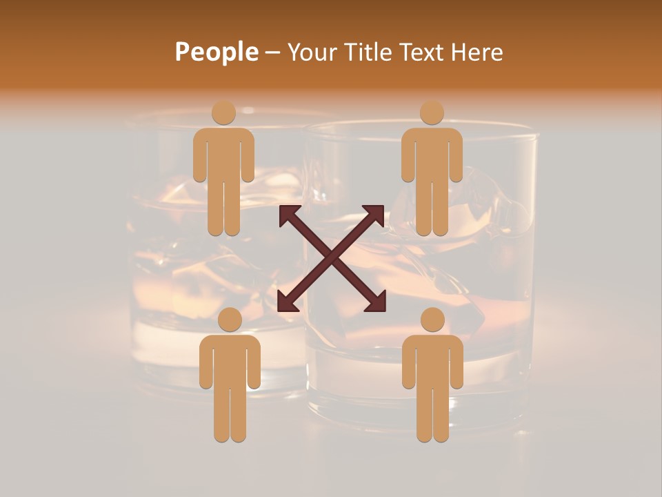 Water Drink Whiskey PowerPoint Template