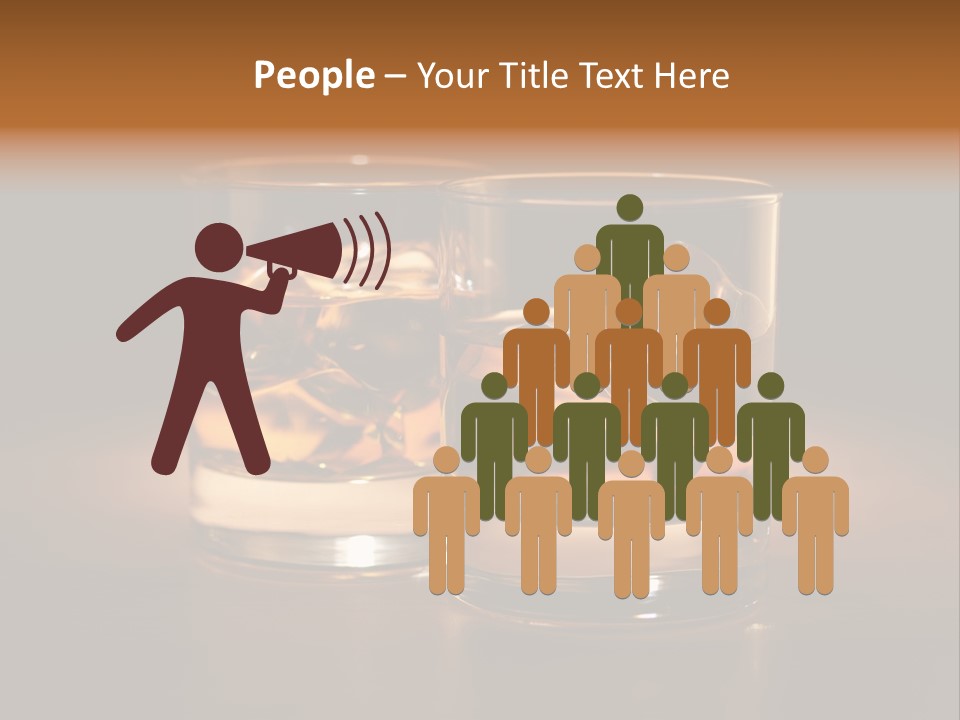 Water Drink Whiskey PowerPoint Template