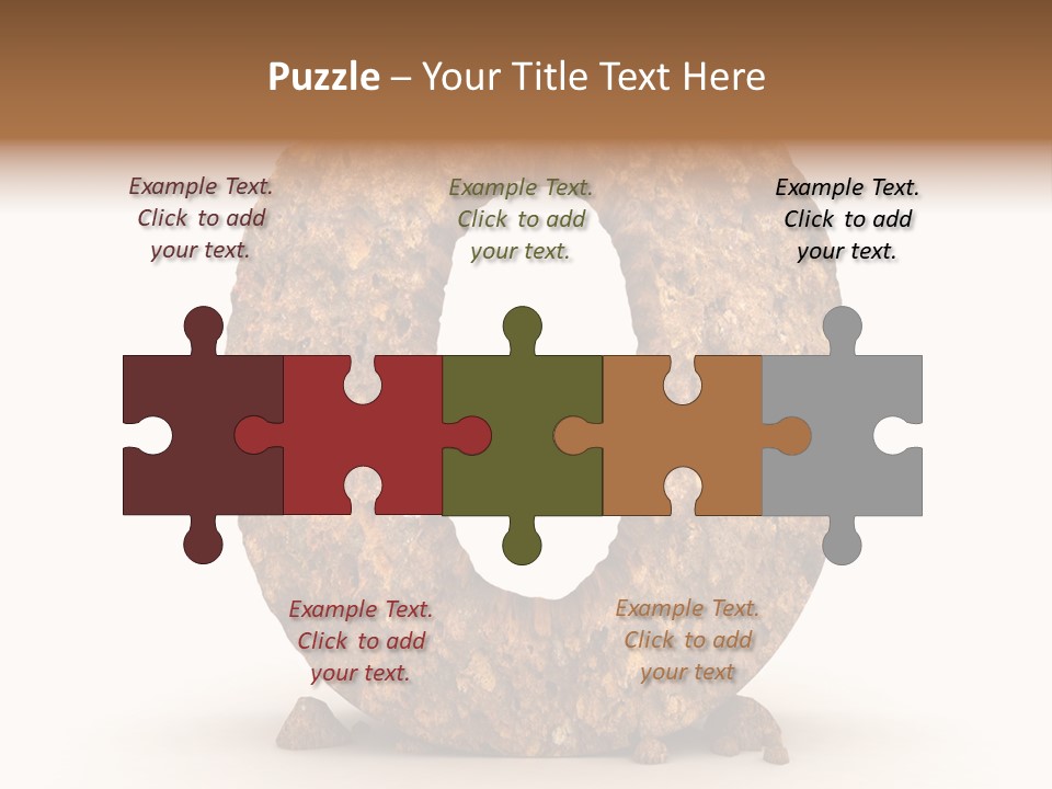 Three Row Set PowerPoint Template