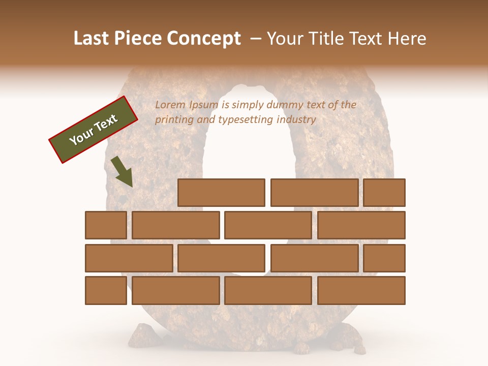 Three Row Set PowerPoint Template