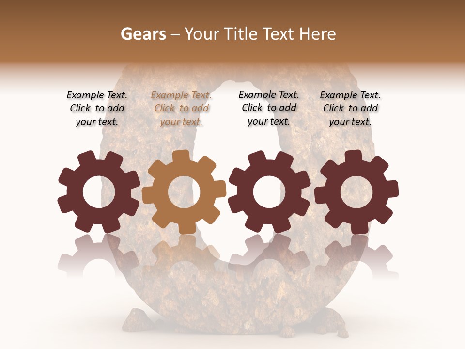 Three Row Set PowerPoint Template