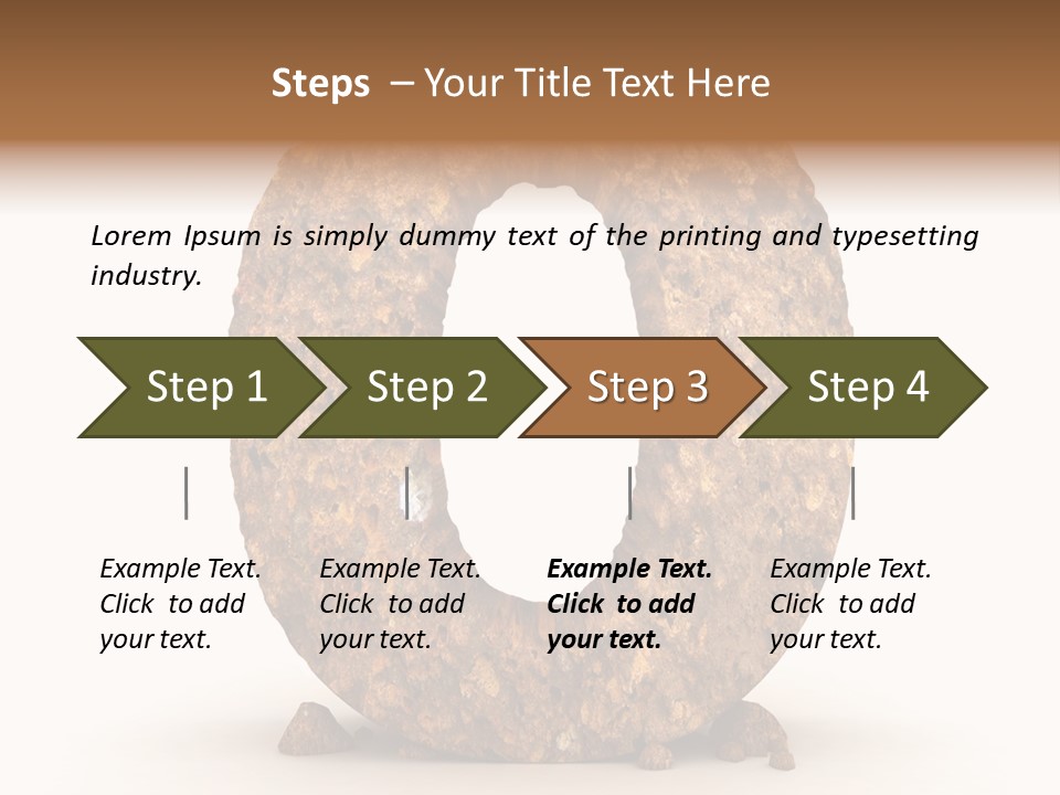 Three Row Set PowerPoint Template