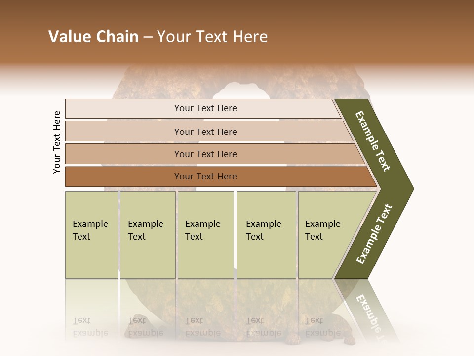 Three Row Set PowerPoint Template