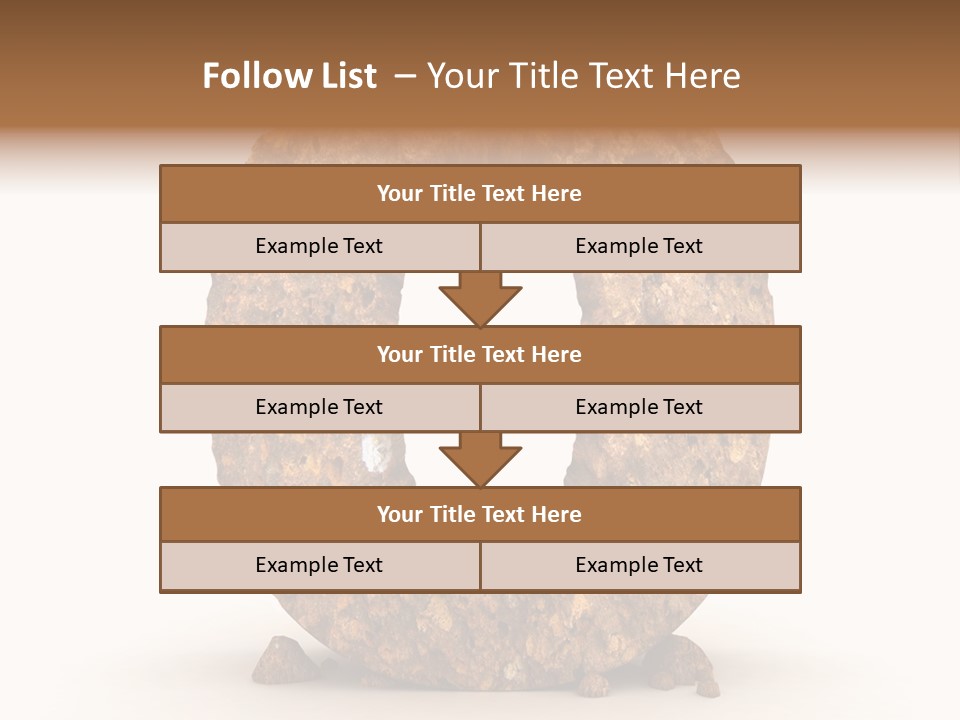 Three Row Set PowerPoint Template
