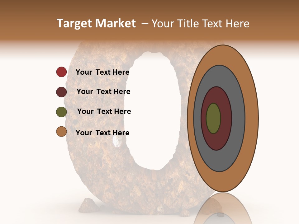 Three Row Set PowerPoint Template