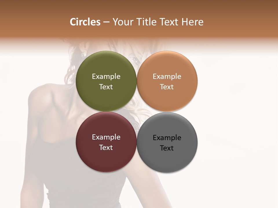 Hairstyle Y Sensual PowerPoint Template