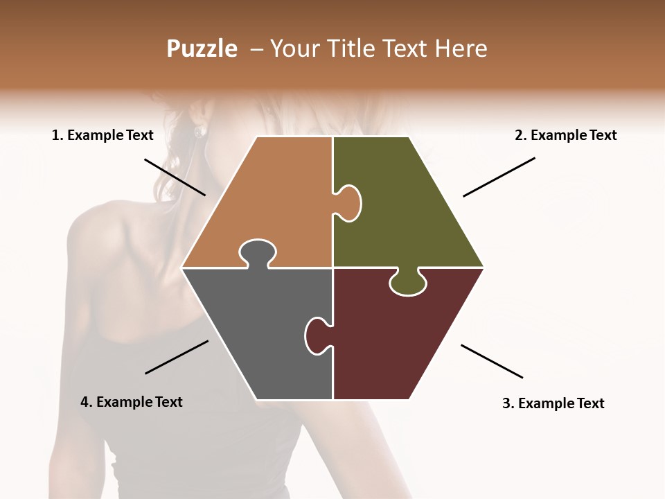 Hairstyle Y Sensual PowerPoint Template