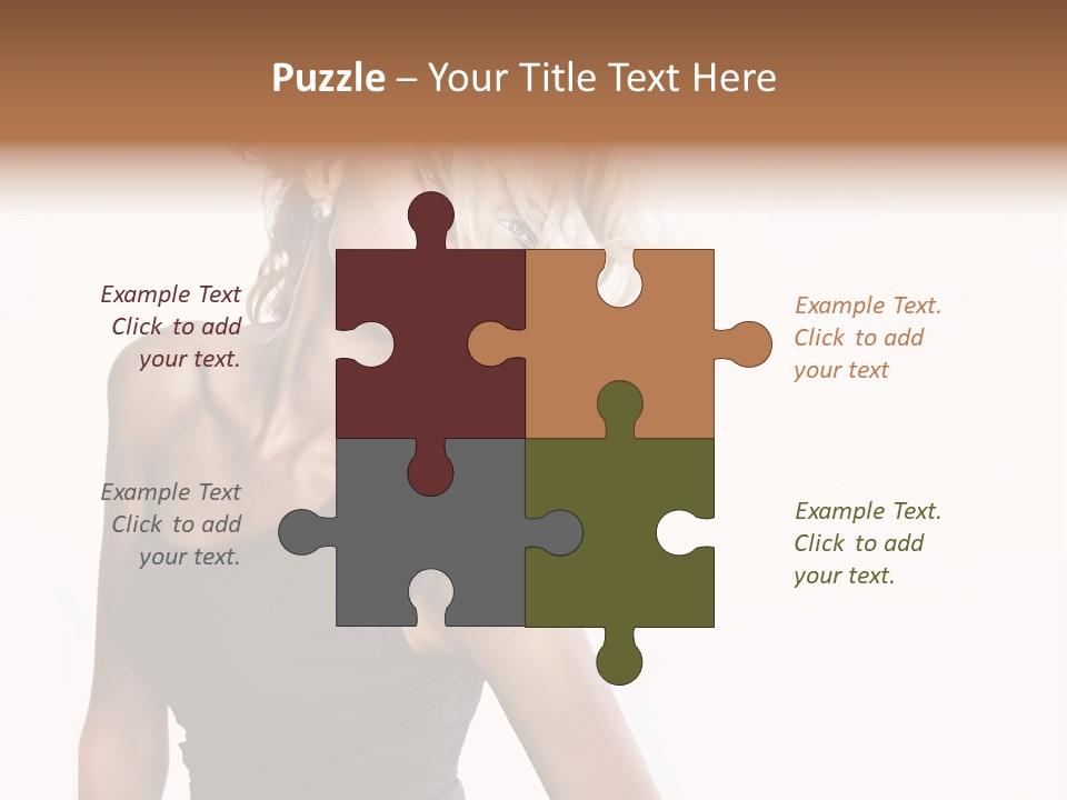 Hairstyle Y Sensual PowerPoint Template