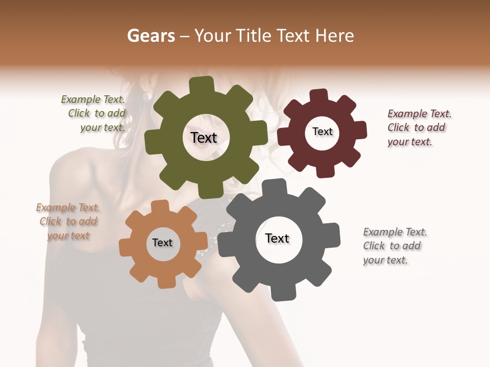 Hairstyle Y Sensual PowerPoint Template