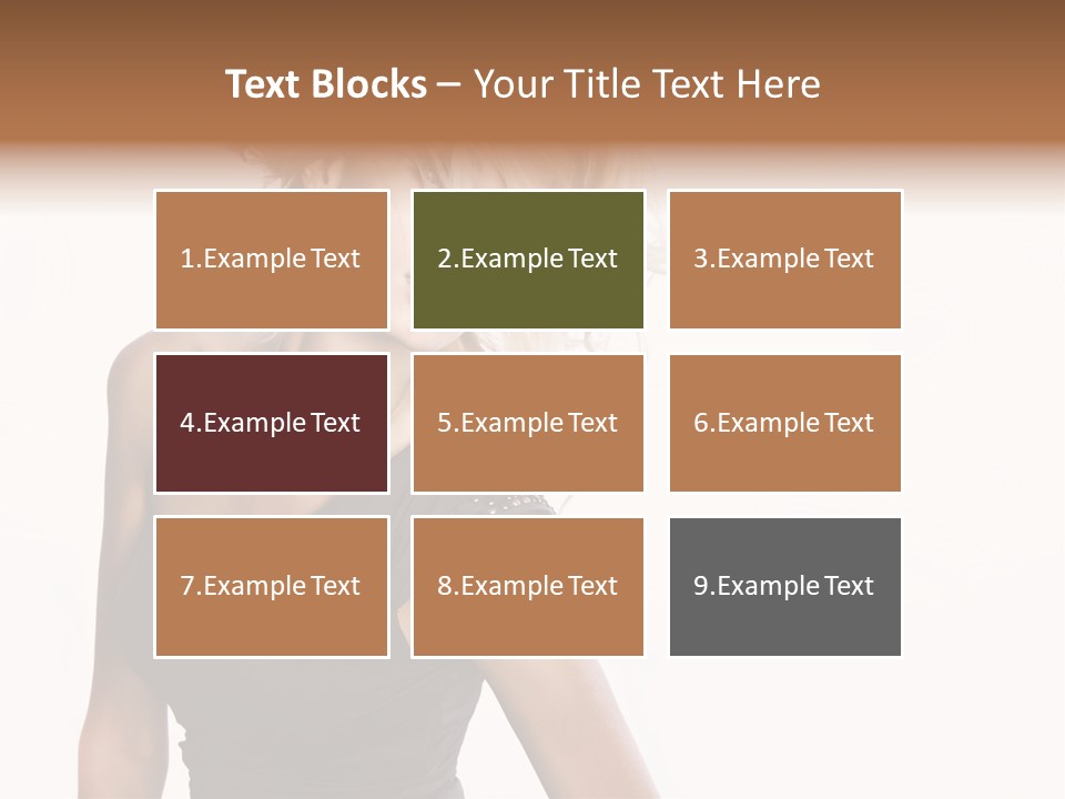 Hairstyle Y Sensual PowerPoint Template