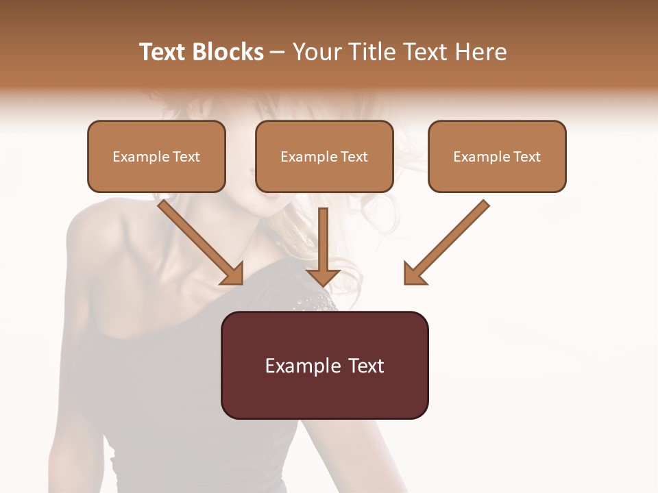 Hairstyle Y Sensual PowerPoint Template