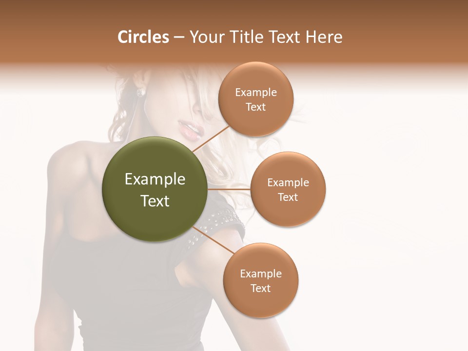 Hairstyle Y Sensual PowerPoint Template